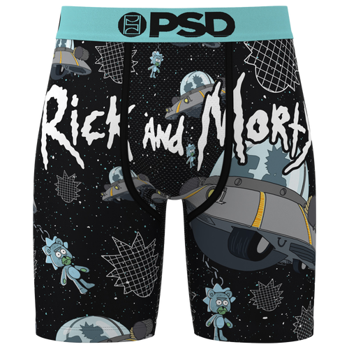 PSD Mens Graphic Briefs - - Blue / Black Size XL
