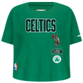 Pro Standard Boston Celtics Retro Classic Ss Boxy Tee - Pro Standard Kelly Green