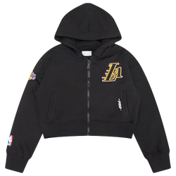 Girls' Grade School - Pro Standard Los Angeles Lakers Classic Flc Fz Hoodie - Black