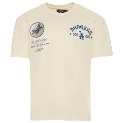 Men's - Pro Standard Dodgers Wavy Pro Drop Shoulder FC T-Shirt - 