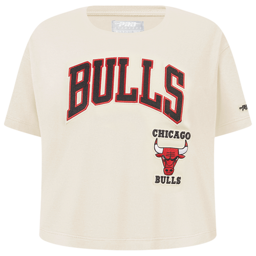 Pro Standard Girls   Chicago Bulls Retro Classic Ss Boxy T-shirt In White