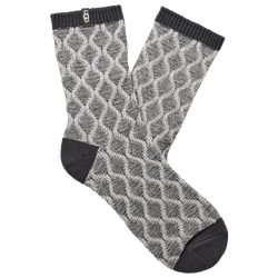 Men's - UGG Elliot Crew Socks - Blue/Ink Blue