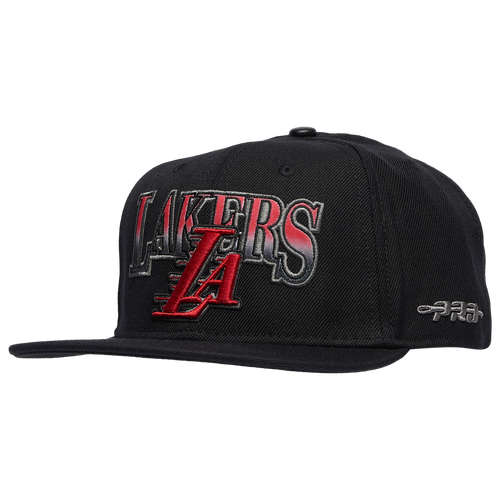 Red and black lakers hat on sale