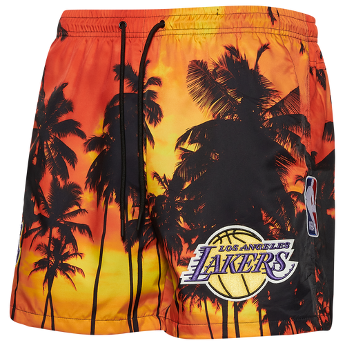 

Pro Standard Mens Los Angeles Lakers Pro Standard Lakers AOP Clouds Woven Shorts - Mens Yellow Size XXL
