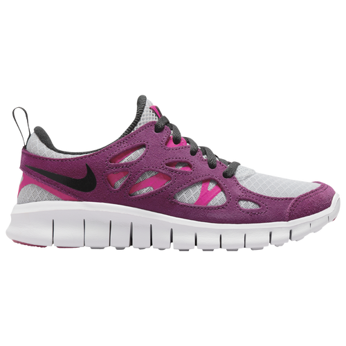 

Boys Nike Nike Free Run 2 - Boys' Grade School Running Shoe Pure Platinum/Black/Pink Prime Size 04.5