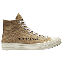 Boys' Grade School - Converse Golf le Fleur Chuck 70 Hi - Curry/Egret/Black
