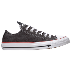 Women's - Converse All Star Low Top - Black/Red