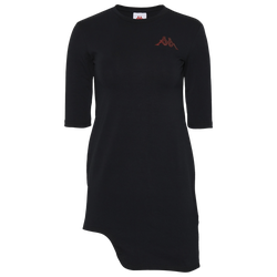 Women's - Kappa Authentic Asymmetrical Dress - Black/Red