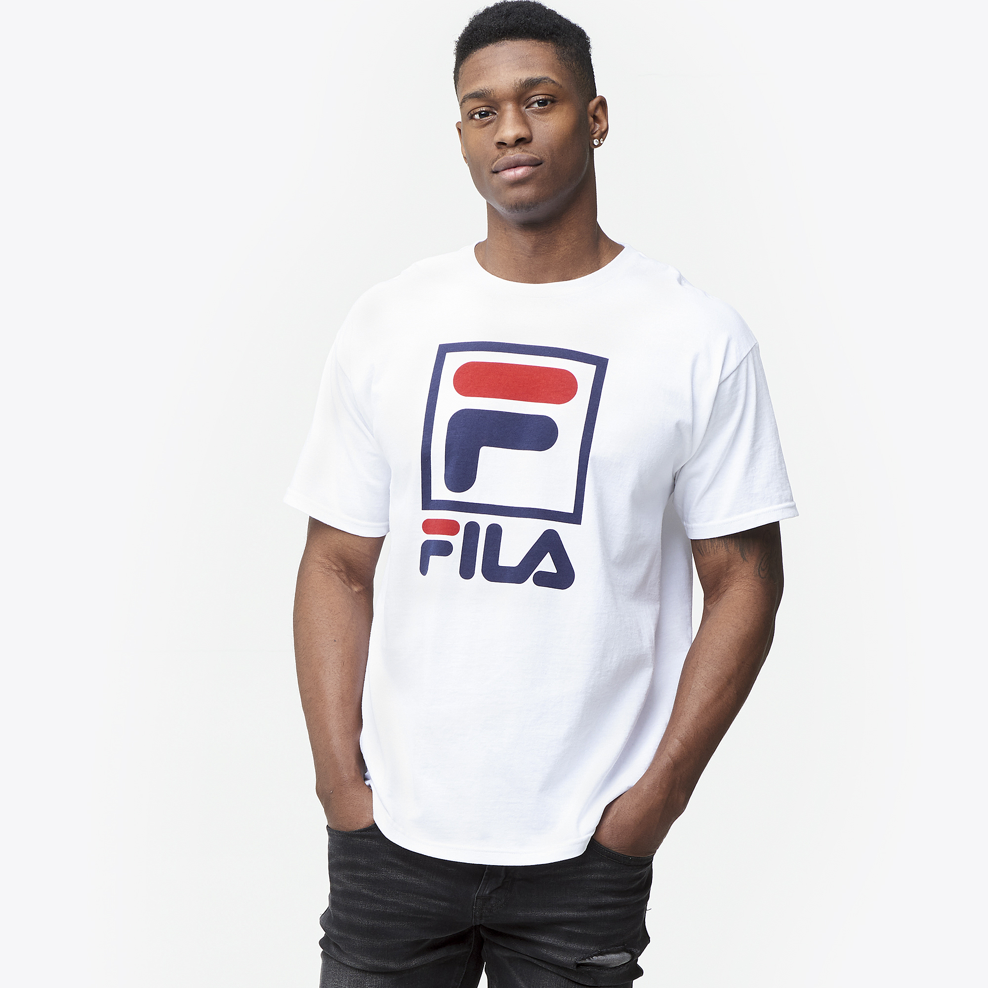 foot locker fila shirt