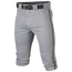 Easton Rival + Knicker Piped Baseball Pants - Boys' Grade School Grey/Black