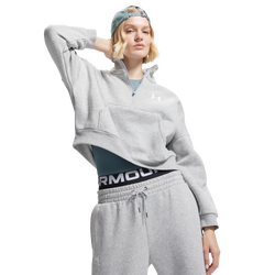 Women's - Under Armour Icon Fleece Oversized Half-Zip - 