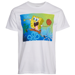 Men's - Graphic Tees SpongeBob Dunk Frame T-Shirt - White/Multi