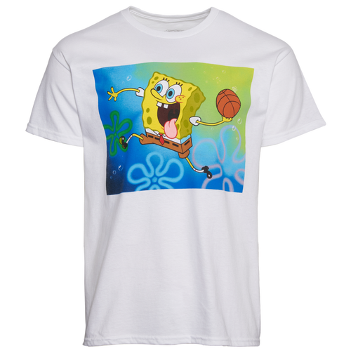 Graphic Tees Mens  Spongebob Dunk Frame T-shirt In Multi