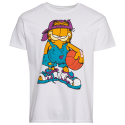 Men's - Graphic Tees Garfield Basketball T-Shirt - Multi/White
