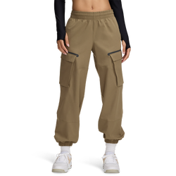Women's - Under Armour Unstoppable Cargo Pants - Black/Bayou