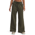 Under Armour Icon Fleece Wide Leg Pants - Under Armour Expedition Green