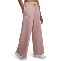 Women's - Under Armour Icon Fleece Wide Leg Pants - 