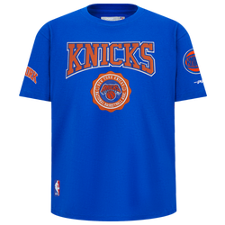 Boys' Grade School - Pro Standard Knicks Patch T-Shirt - Orange/Blue