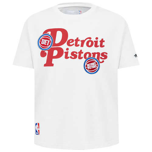 Pro Standard Boys   Pistons Script T-shirt In White