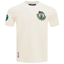 Men's - Pro Standard Celtics Skyline SJ T-Shirt - Eggshell/Multi