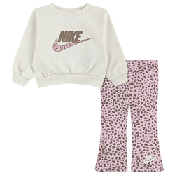 Filles, nouveau-né - Nike Ensemble avec legging à imprimé intégral Wild Warmth - Medium Soft Pink