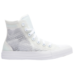 Boys' Grade School - Converse All Star High Top - WHITE/WHITE/WHITE