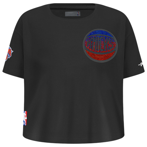 Pro Standard Kids' Girls   Knicks Rhine T-shirt In Black