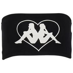 Women's - Kappa Authentic Love Tube Top - Black/White