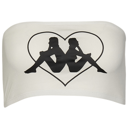 Women's - Kappa Authentic Love Tube Top - White/Black