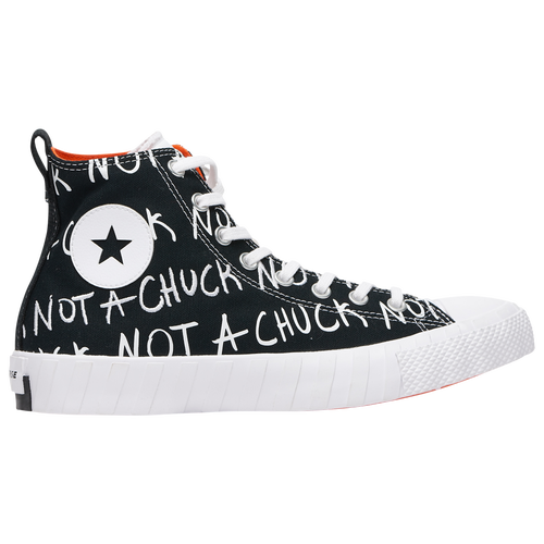 

Converse Mens Converse UNT1TL3D High Top - Mens Basketball Shoes Black/White/Bold Mandarin Size 11.0