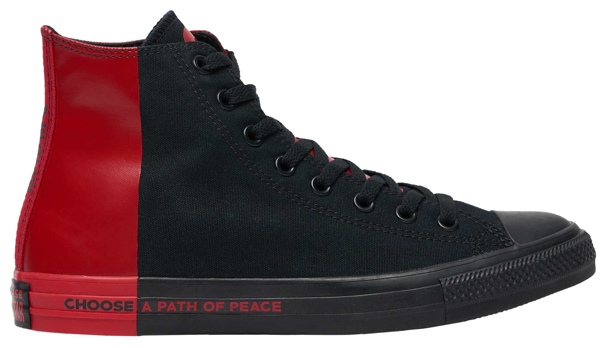 red converse footlocker