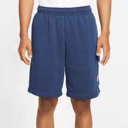 Men's - Nike Cargo Club Shorts - Midnight Navy/White
