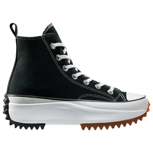 

Womens Converse Converse Run Star Hike Platform High Top - Womens Shoe Black/White Size 07.5