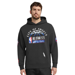 Men's - Pro Standard All Star 2026 Drop Shoulder Fleece PO Hoodie - Black/Multi