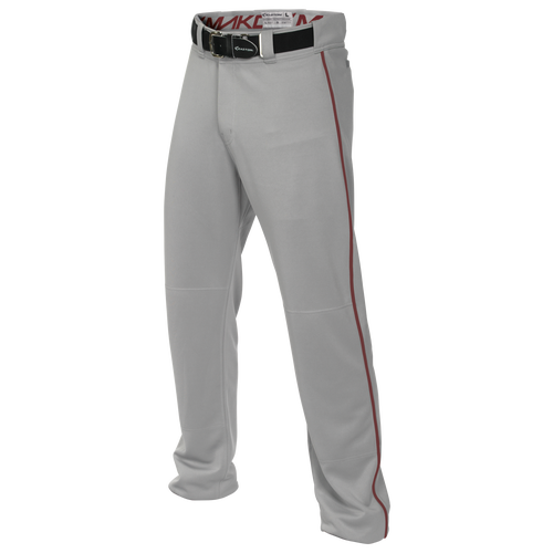 Easton Mens Mako 2 Piped Baseball Pants In Grey/maroon ModeSens