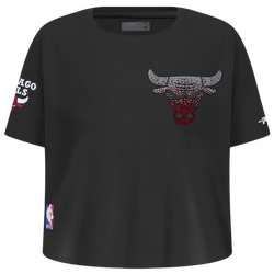 Girls' Grade School - Pro Standard Bulls Rhine T-Shirt - Red/Black