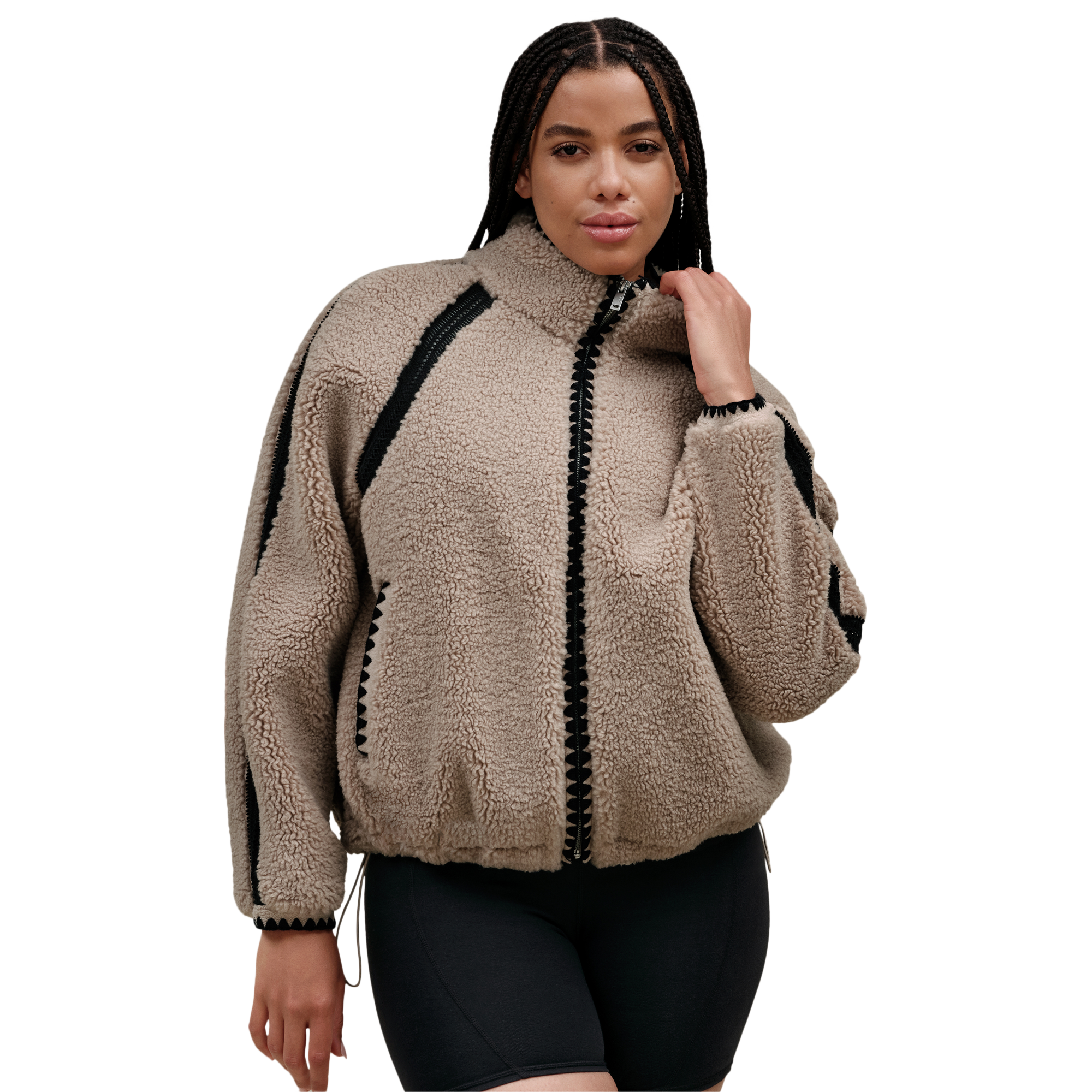 UGG NIKIA CROCHET UGGFLUFF JACKET - Women's | Foot Locker