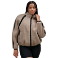 UGG NIKIA CROCHET UGGFLUFF JACKET - Ugg Putty