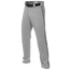 Easton Mako 2 Piped Baseball Pants - Men's Grey/Navy