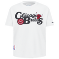 Pro Standard Bulls Script T-Shirt - Pro Standard White/Red