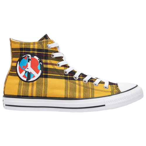 BOYS - Converse All Star High Top - Yellow/Black White