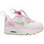 Nike Air Max 90 Toggle - Girls' Toddler White/Pink