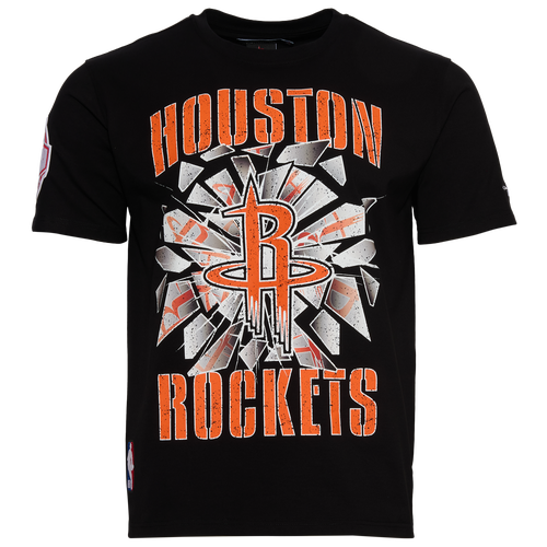MENS - Pro Standard Rockets Shattered Backboard T-Shirt - Black/Orange