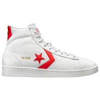 Men's - Converse Pro Leather Mid - White/Red