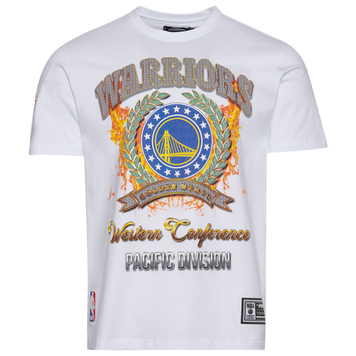  - Pro Standard Warriors Cement SJ T-Shirt - White/Multi