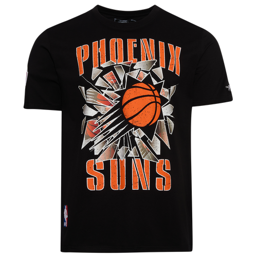 MENS - Pro Standard Suns Shattered Backboard T-Shirt - Black/Orange