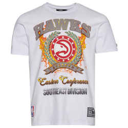 Men's - Pro Standard Hawks Cement SJ T-Shirt - White/Multi