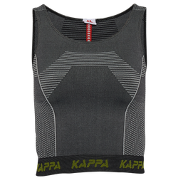 Women's - Kappa Authentic Siedlce Top - Black/Gray