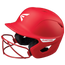 Easton Ghost Matte Fastpitch Batting Helmet w SB Mask - Women's Red