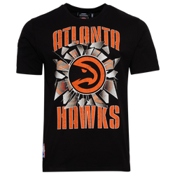 Men's - Pro Standard Hawks Shattered Backboard T-Shirt - Black/Orange